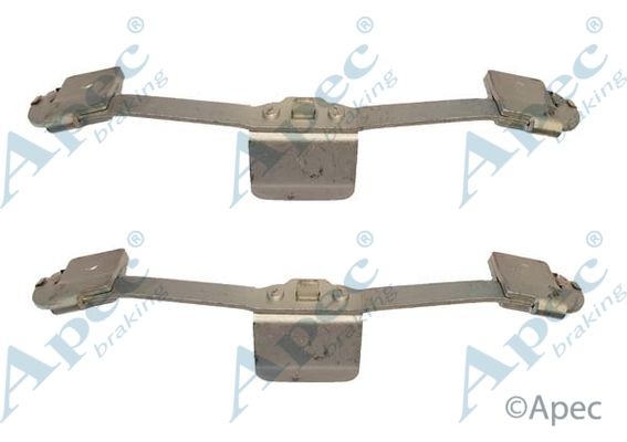 APEC BRAKING Lisakomplekt, ketaspiduriklotsid KIT1040